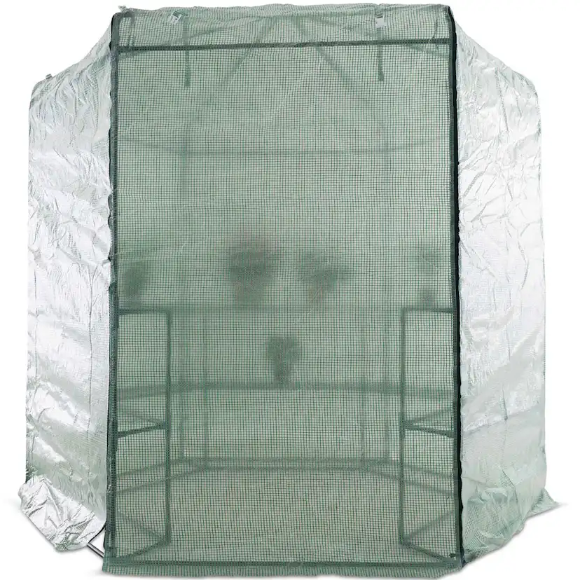 Växthus Metalcraft 3,8 kvm Grön Sexkantigt