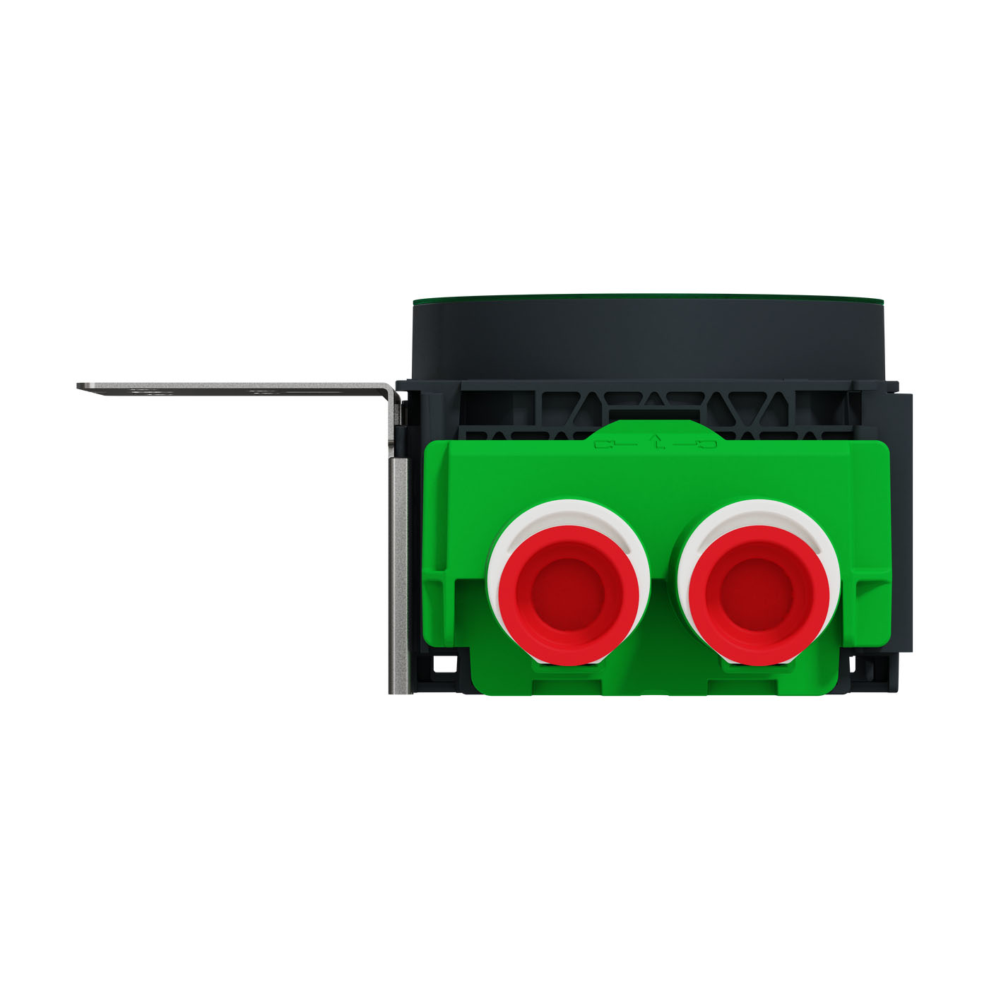 Apparatdosa Schneider Electric Multifix med lock för enkel-/dubbelgips 12-27mm