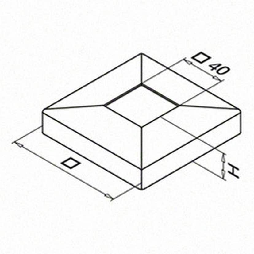 Täcklock Herrljunga Ledstångsfabrik 4511 Utomhus