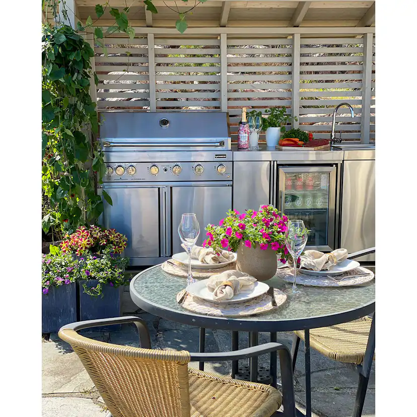 Fristående Gasolgrill Myoutdoorkitchen Classic Line Stainless 304SS med 6 Brännare