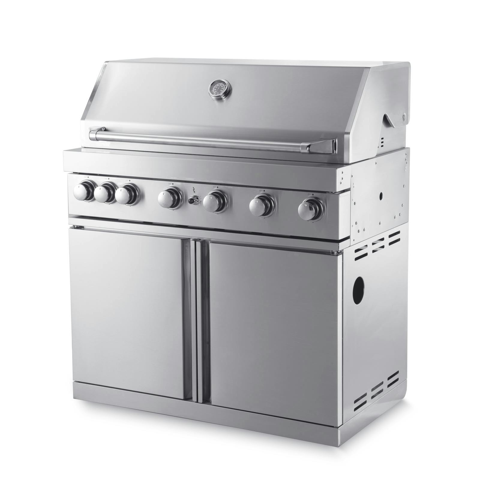 Fristående Gasolgrill Myoutdoorkitchen Classic Line Stainless 304SS med 6 Brännare