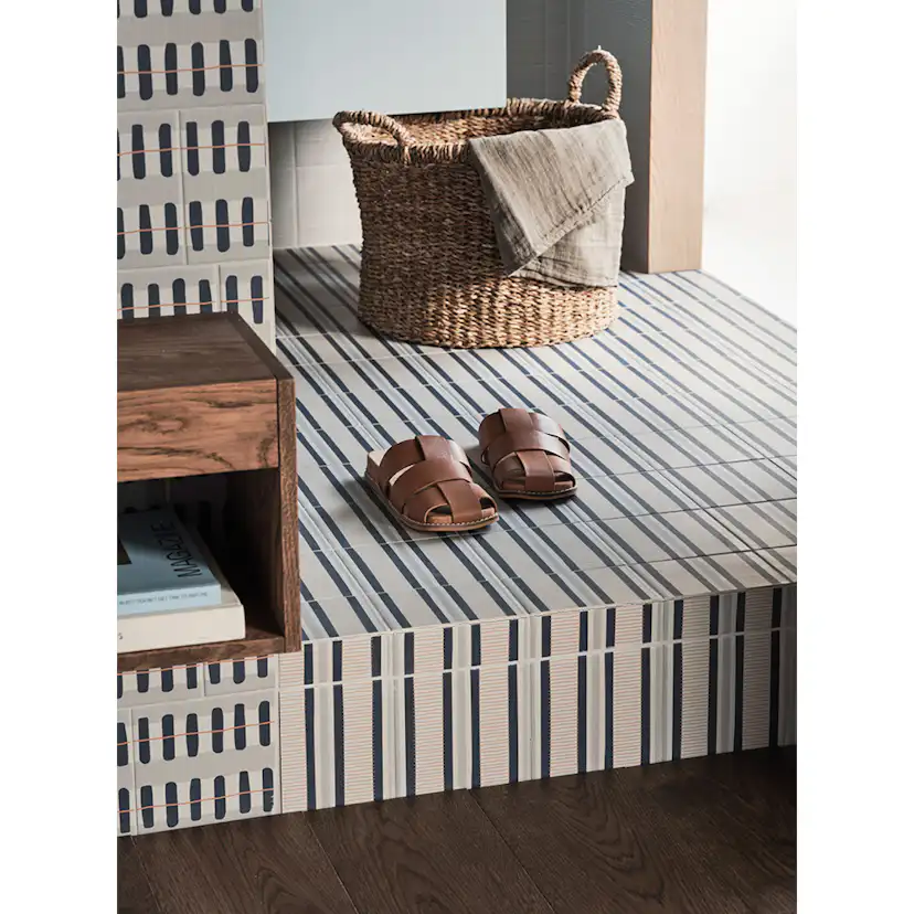 Klinker Bricmate Stig Lindberg Filigran Blue