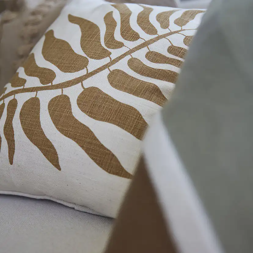 Kuddfodral Svanefors Plant Bomull