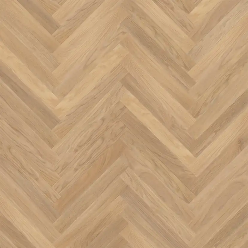 Parkettgolv Moland Oxford Vitoljad, Trä/Natur Fiskbensparkett