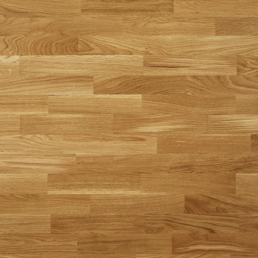 Trägolv Moland Ek Classic, UV-Mattlackat 3-Stavs Parkettgolv