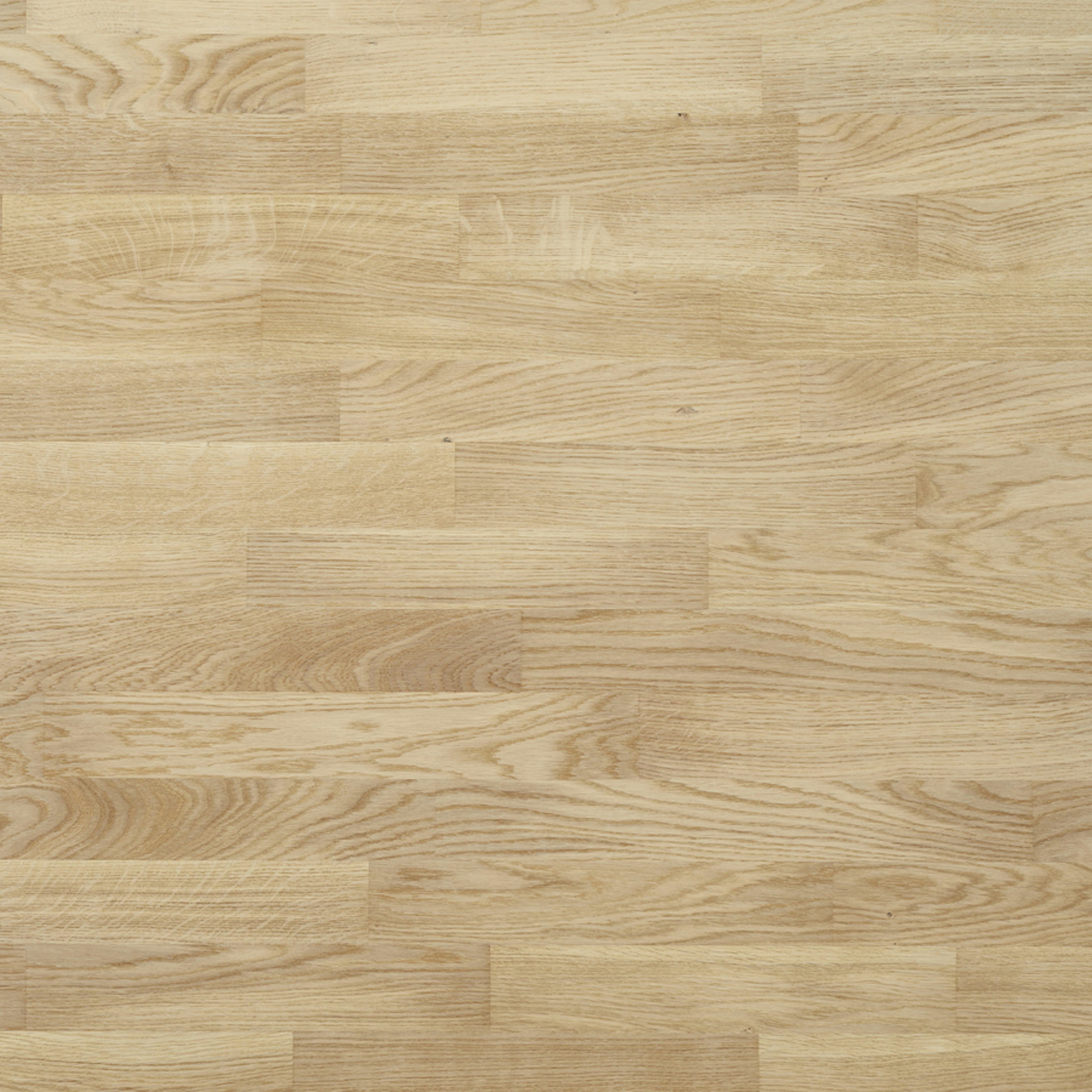 Parkettgolv Moland Ek Classic Uv-Mattlack Vit