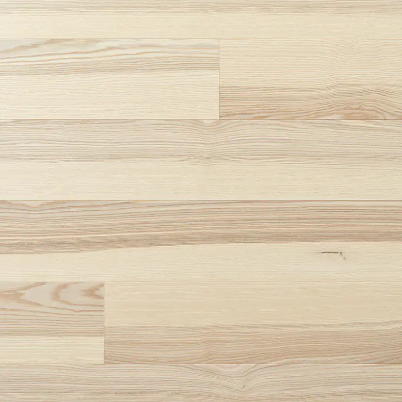 Parkettgolv Moland Molaloc+ Wideplank Ask Med Kärnved Vit Mattlack