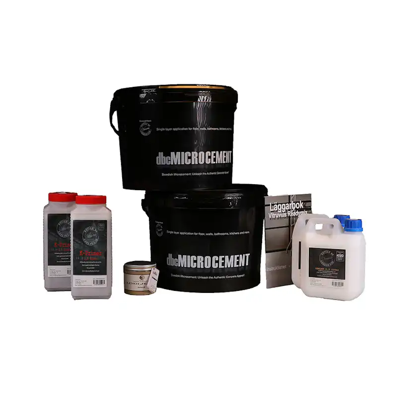 Microcement Design By Cement Färdigblandad Bänkskiva/Stänksk