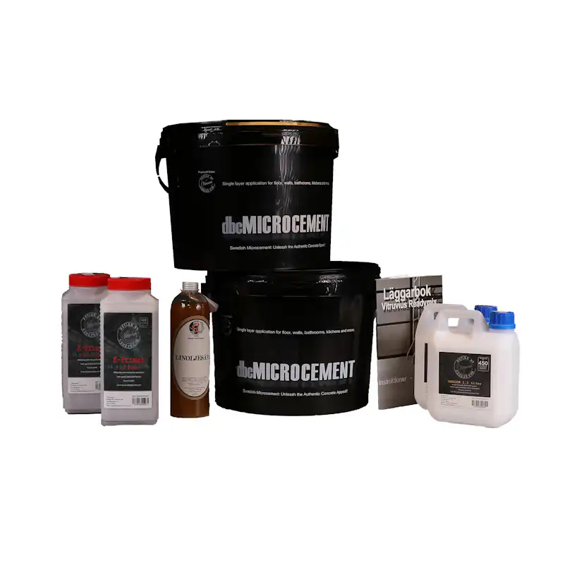 Microcement Design By Cement Färdigblandad Golv