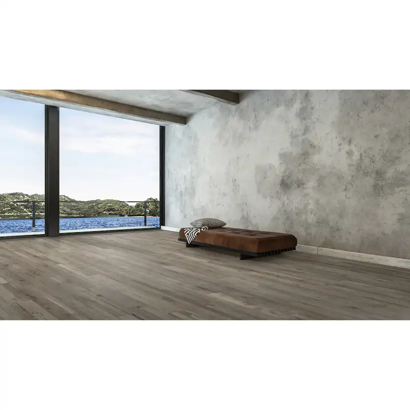 Parkettgolv NQD Oak Sharp Grey 5G