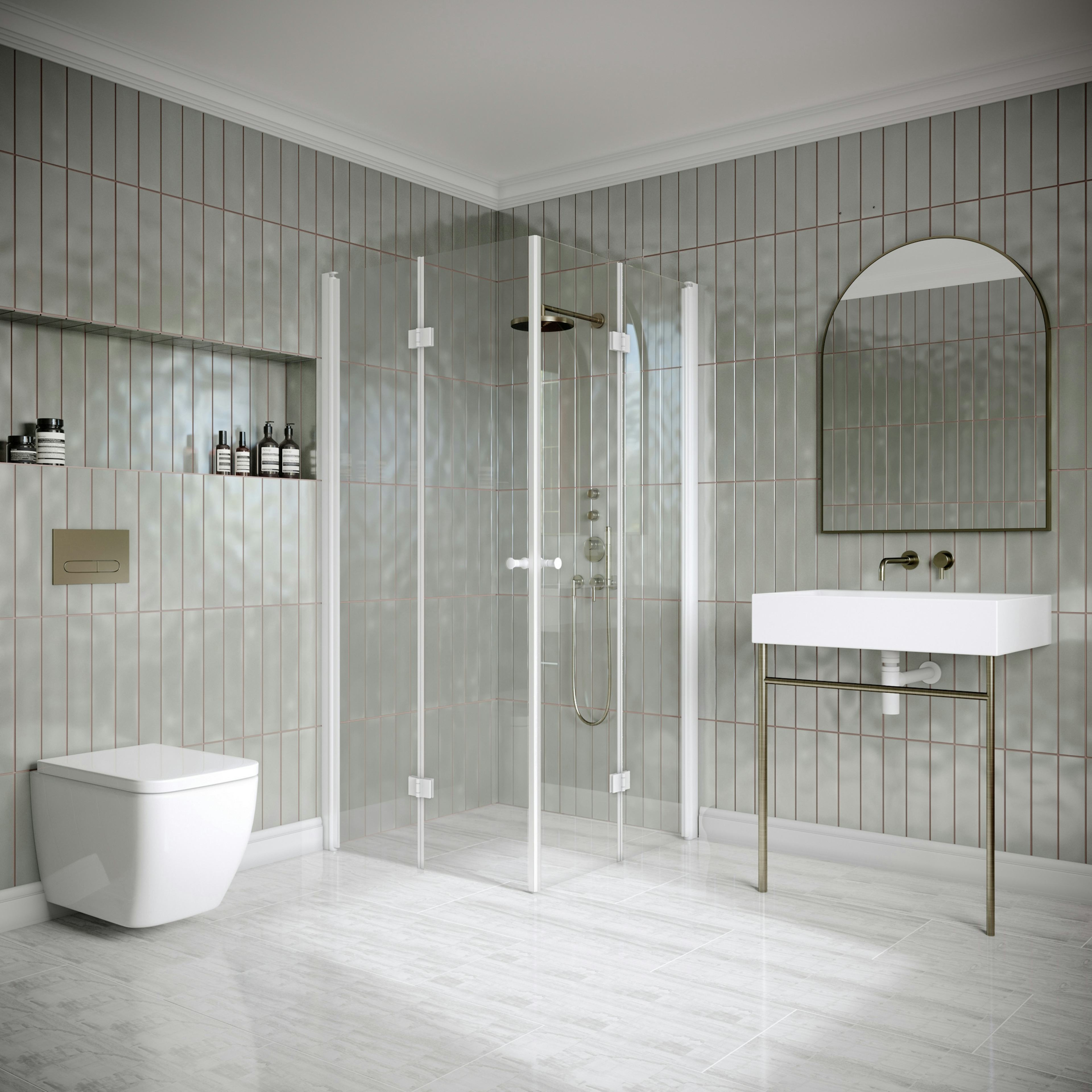 Duschhörn Hietakari Classic 150 Vikbara Dörrar