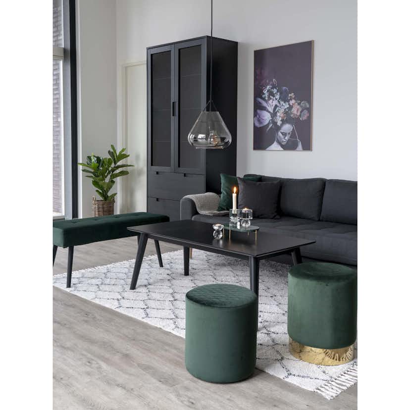 Sittpuff House Nordic Ejby Sammet