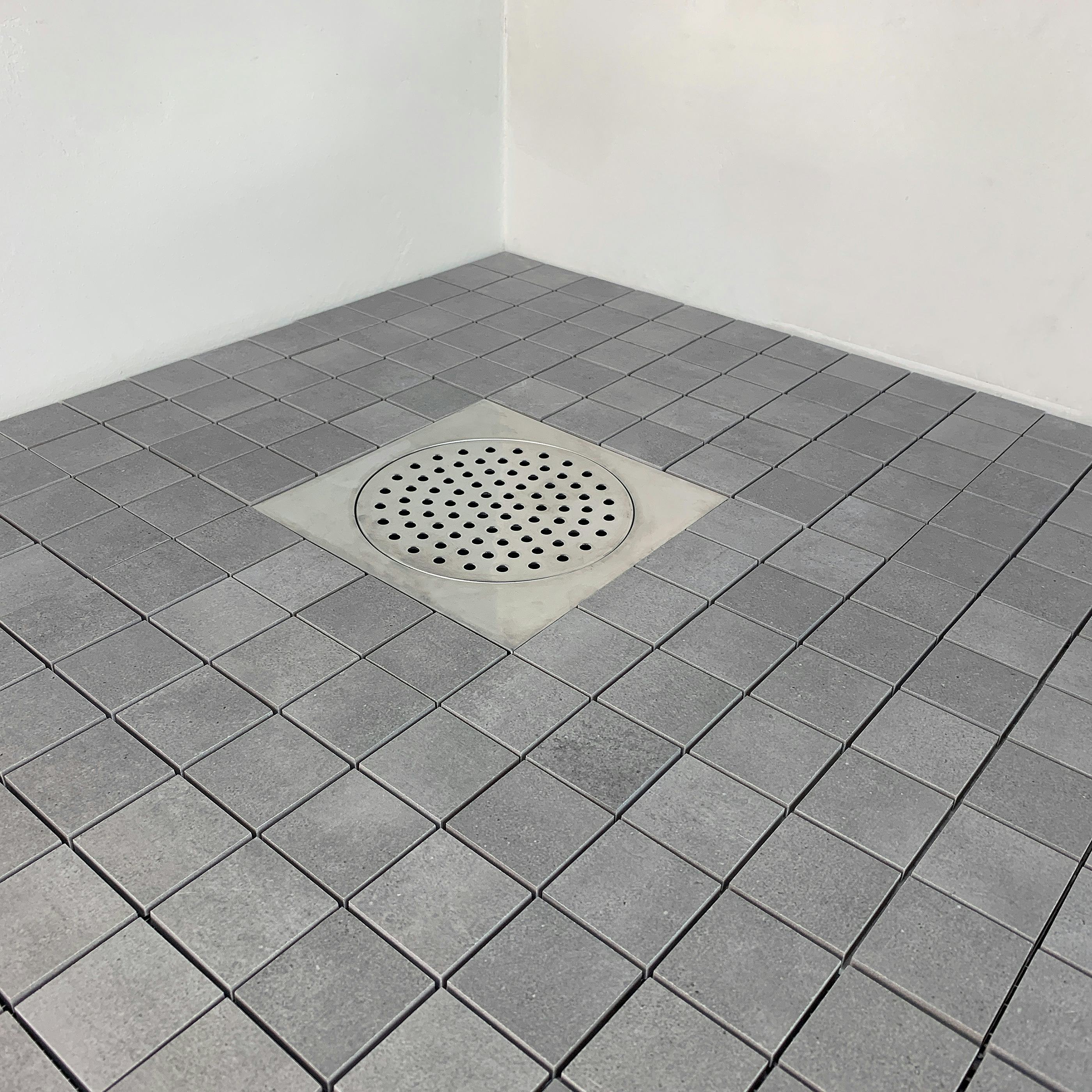 Mosaik Tenfors Town Grey 4,7x4,7 cm