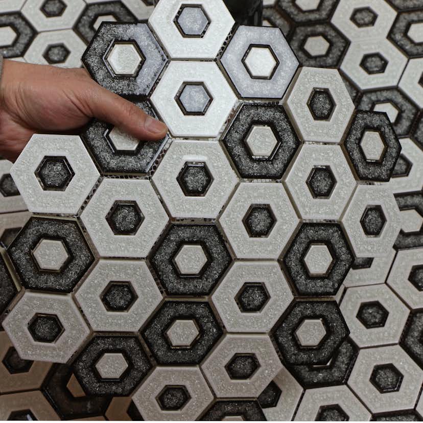 Mosaik Tenfors Hexagon Invert cm