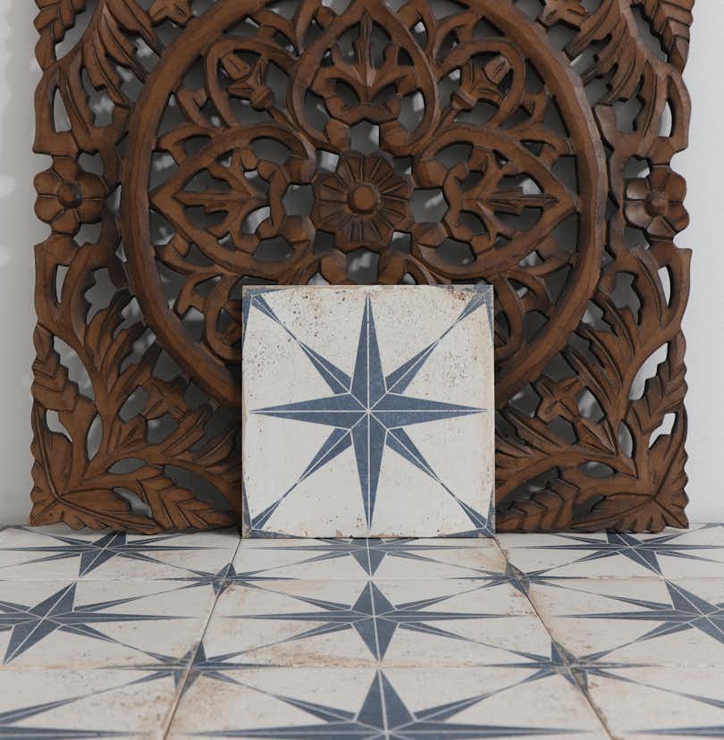 Klinker Tenfors Orion Azul 22,5x22,5 cm