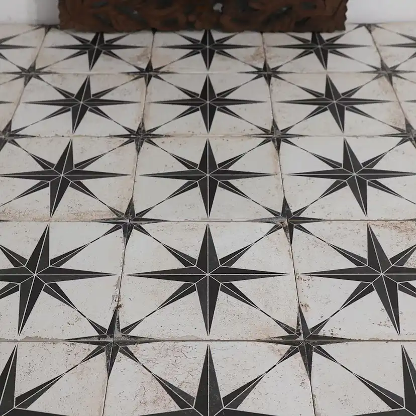 Klinker Tenfors Orion Negro 22,5x22,5 cm