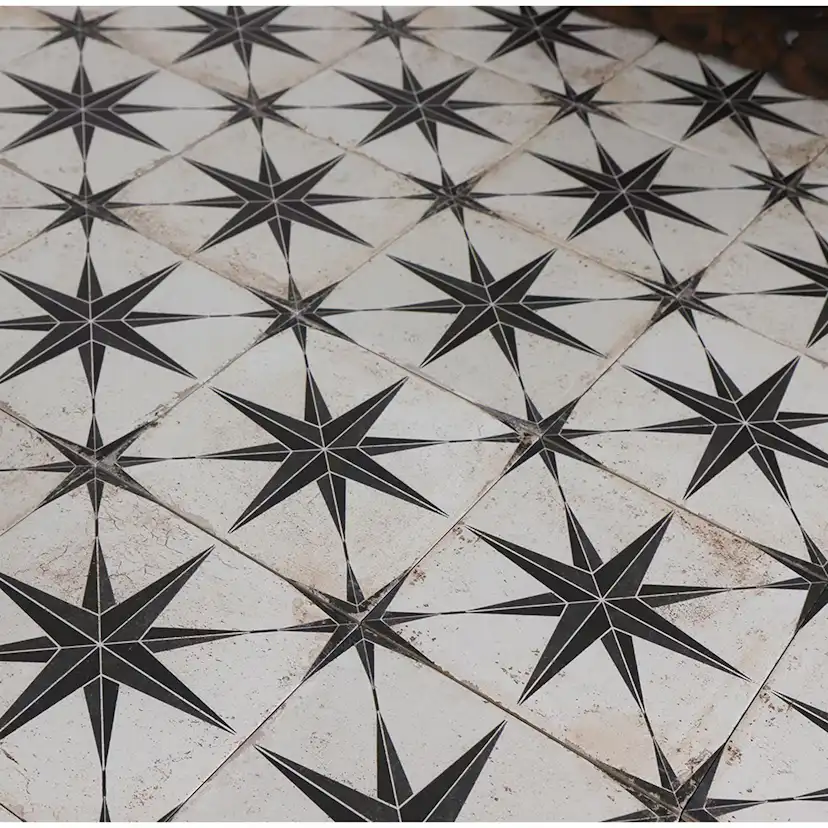 Klinker Tenfors Orion Negro 22,5x22,5 cm