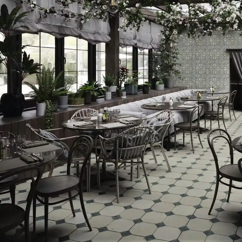 Klinker Tenfors Peronda FS Yard Black 45x45 cm