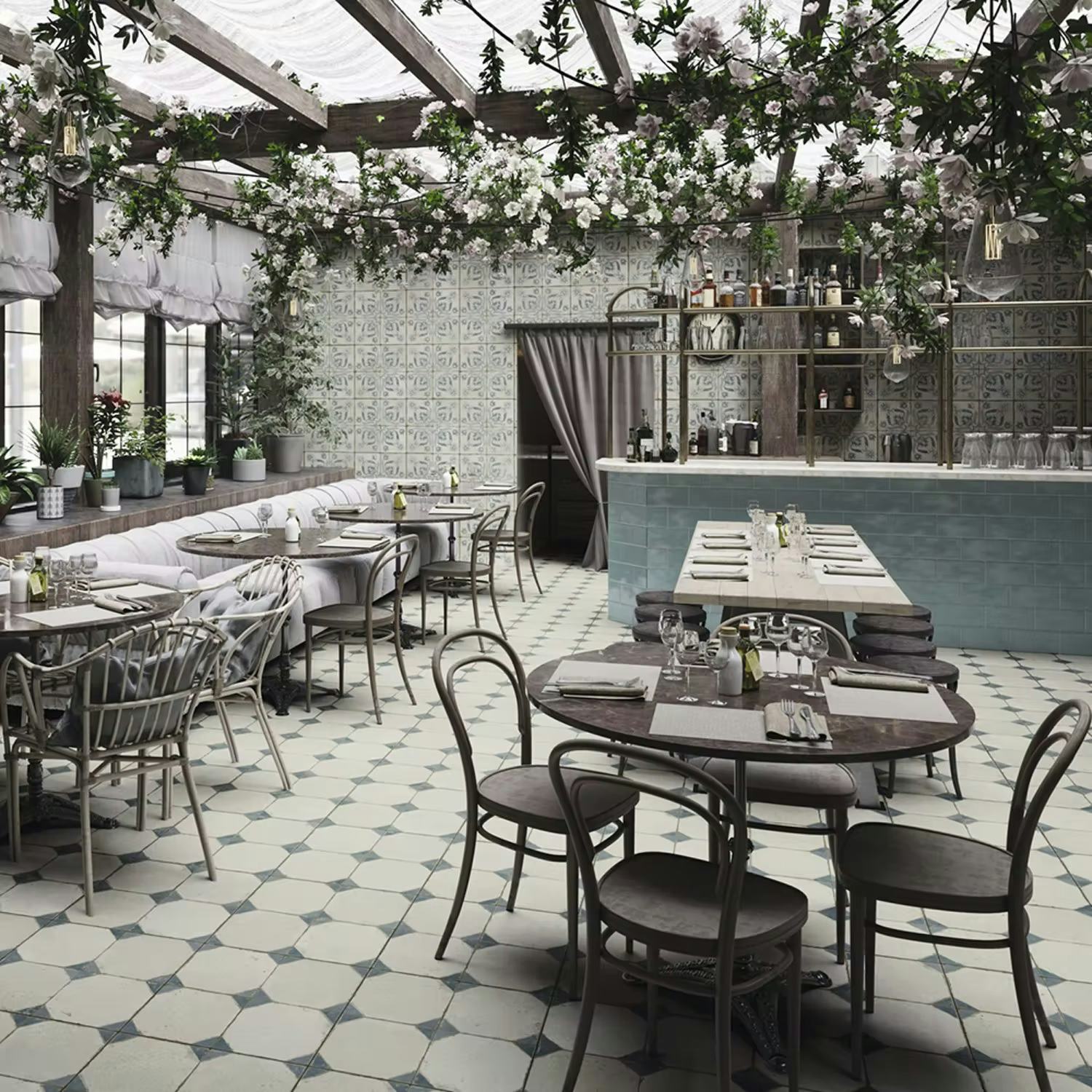 Klinker Tenfors Peronda FS Yard Blue 45x45 cm