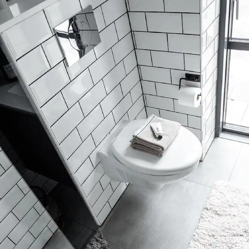 Kakel Tenfors Metro Vit Blank 10x20 cm