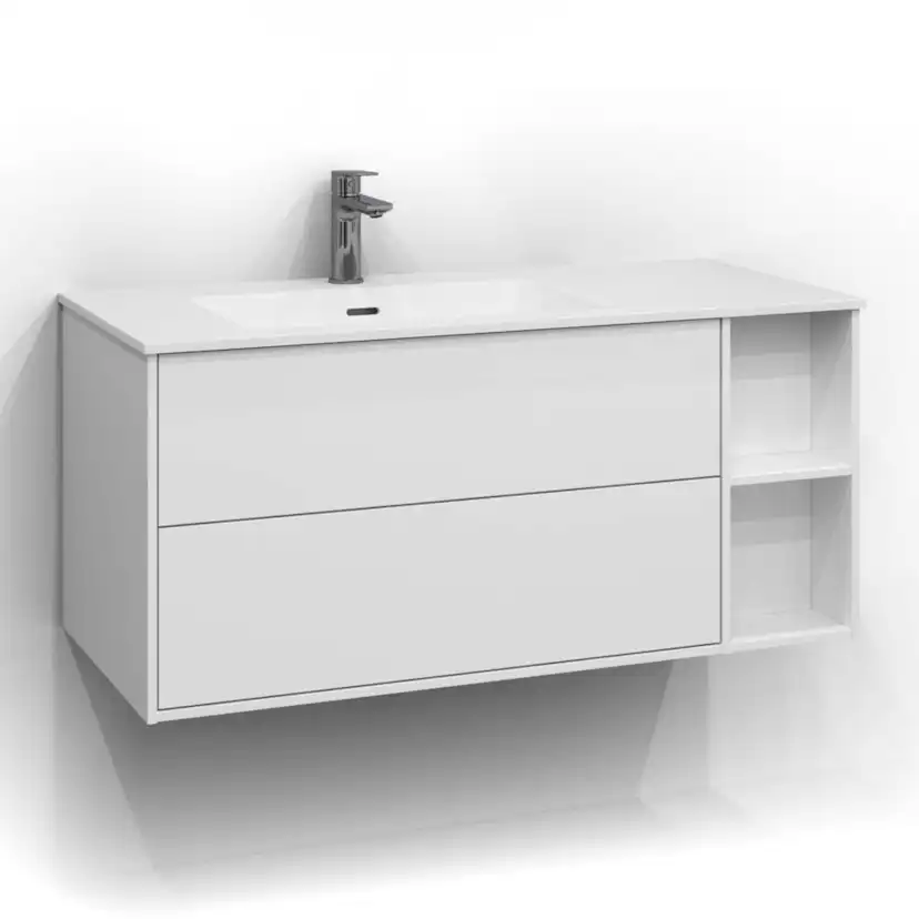 Tvättställsskåp Svedbergs Epos 100x45 med 2 Lådor