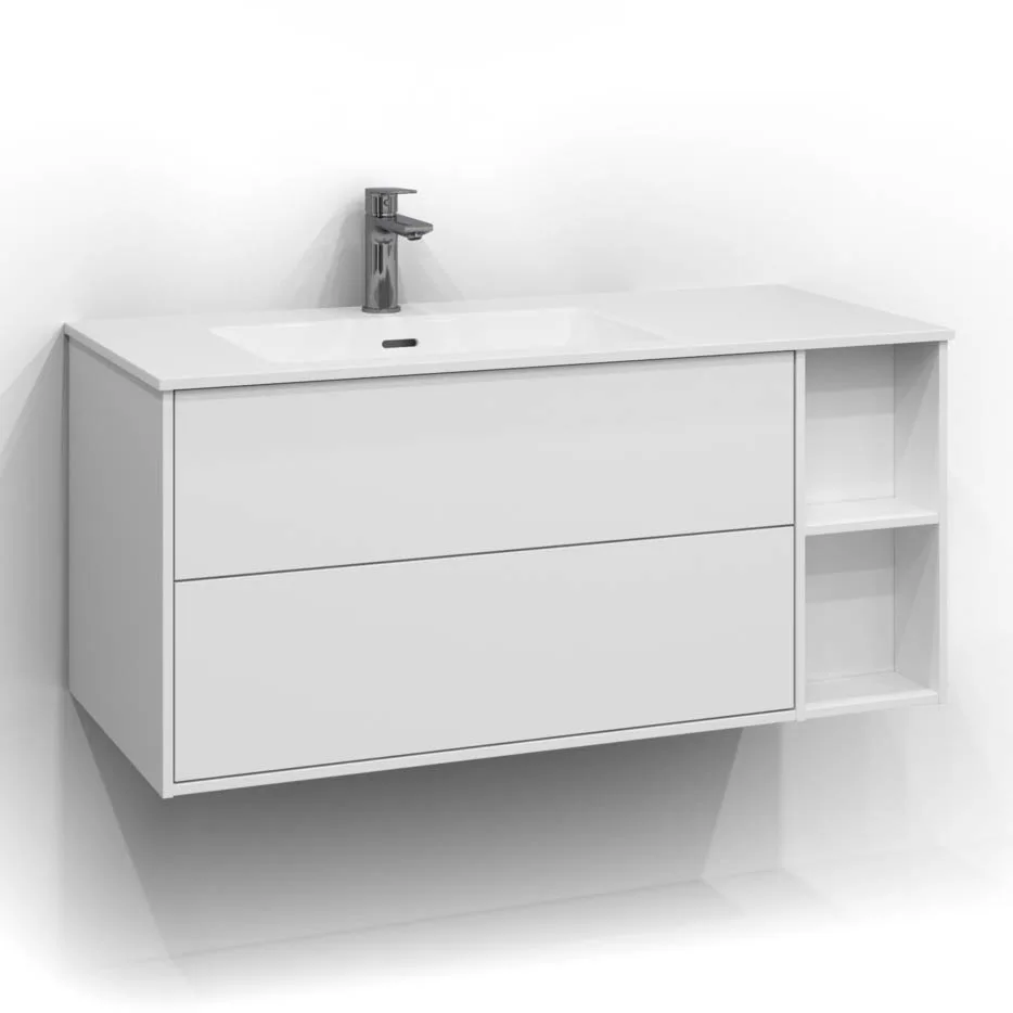 Tvättställsskåp Svedbergs Epos 100x45 med 2 Lådor