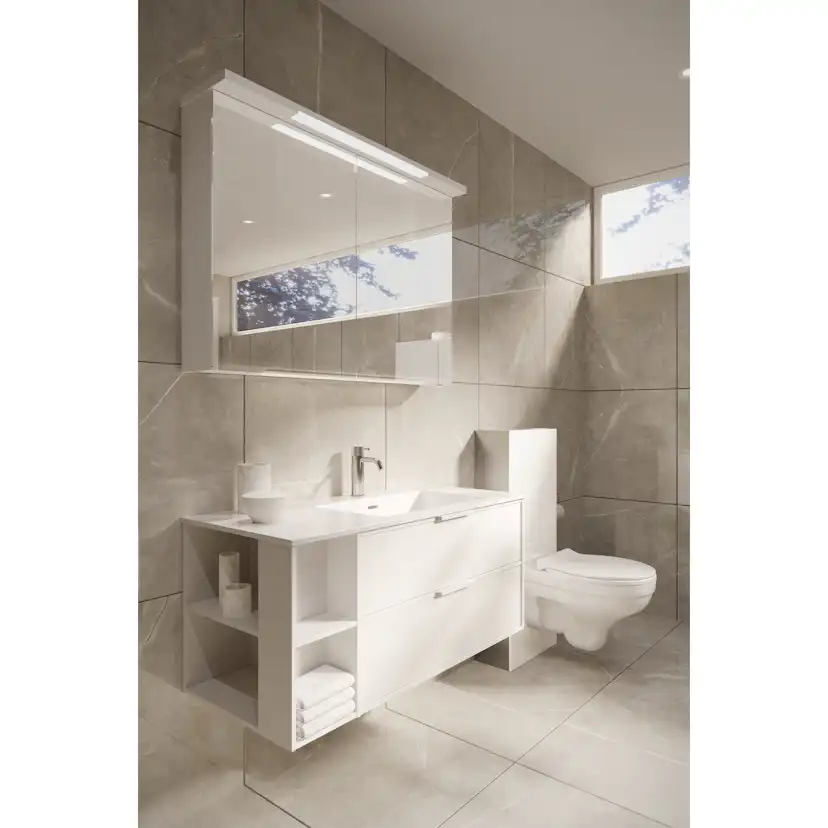 Tvättställsskåp Svedbergs Epos 100x45 med 2 Lådor