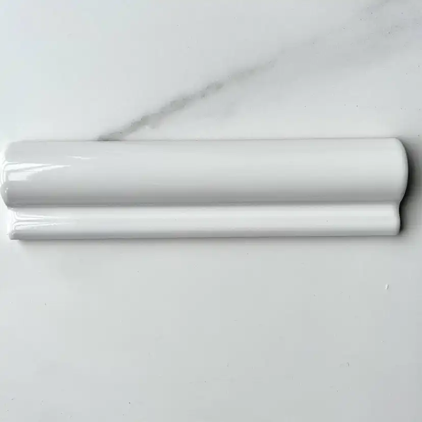 Kakel Lhådös Sekel List 5x15 vit