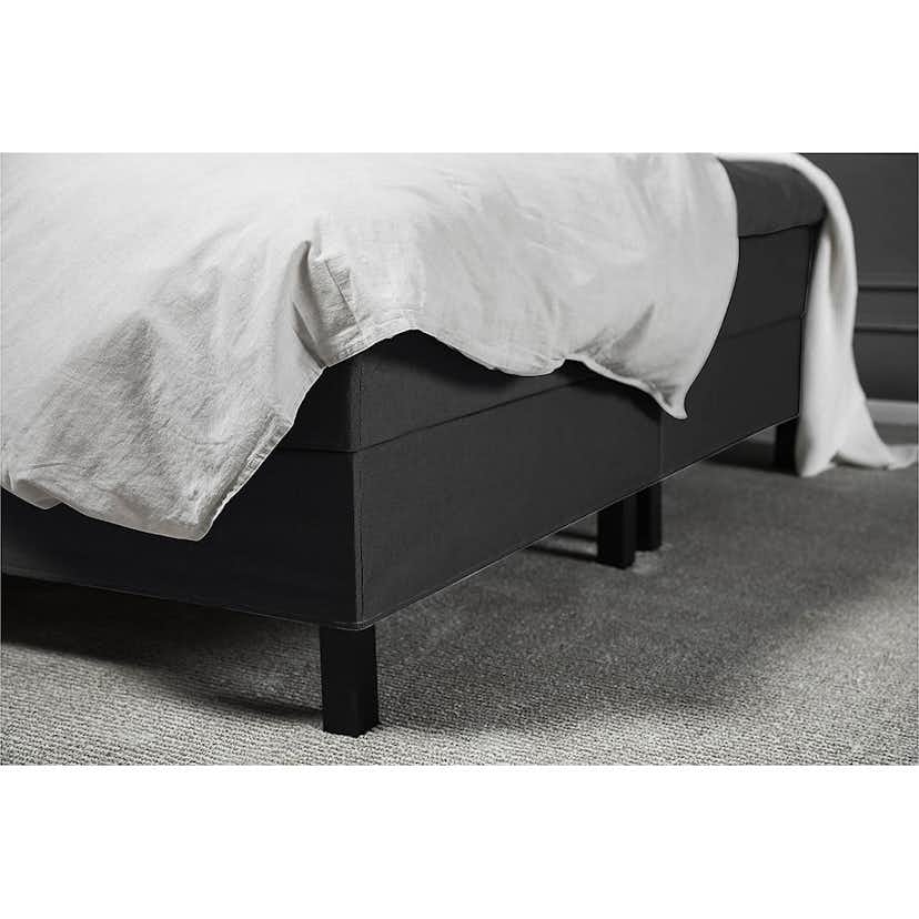 Kontinentalsäng Bedly Sängpaket Lucky Diamant 160x200 Svart Skum