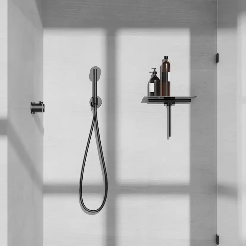 Duschskrapa Scandtap Style med Förvaringshylla Rostfritt Stål