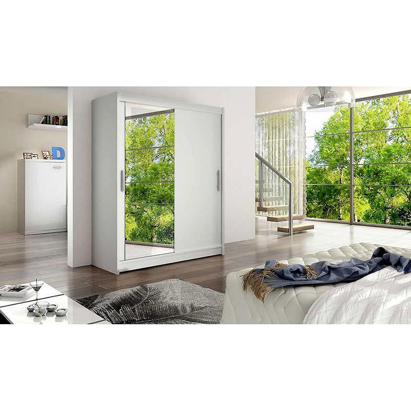 Garderob Scandinavian Choice Leila med Skjutdörrar och Spegel