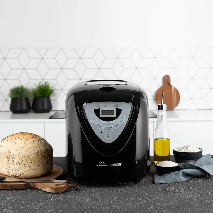 Bakmaskin Princess Black 900g 15 Program Digital