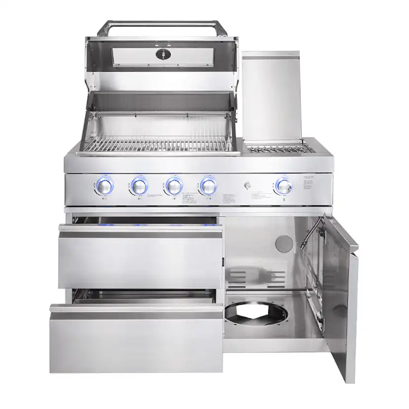 Fristående utekök Myoutdoorkitchen Pure Compact Stainless