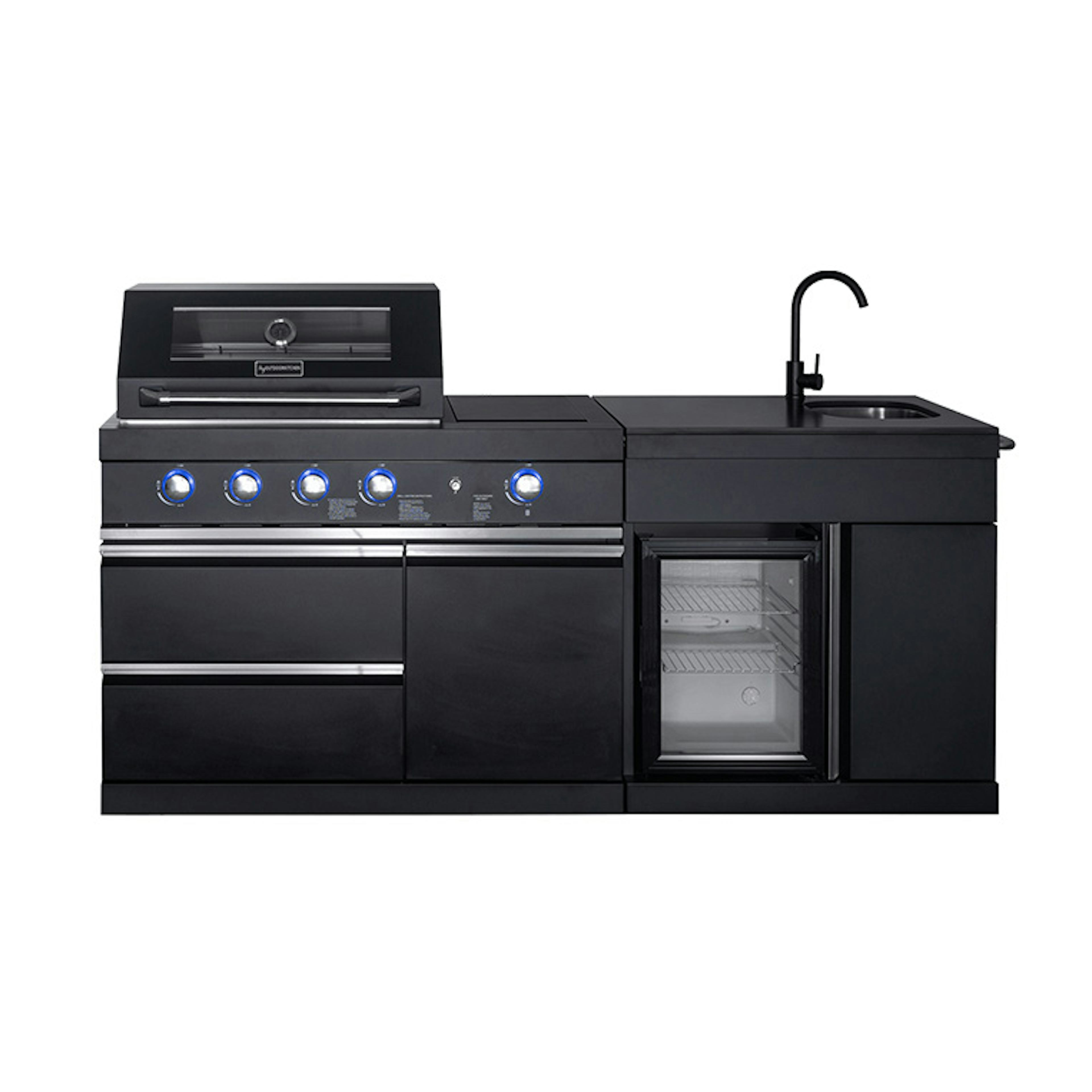 Fristående utekök Myoutdoorkitchen Pure Compact Black