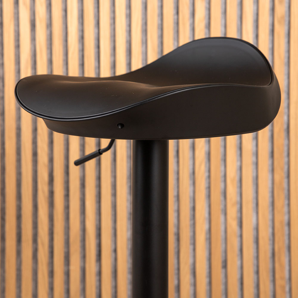 Barstol Venture Home Adesto Höj & Sänkbar Svart