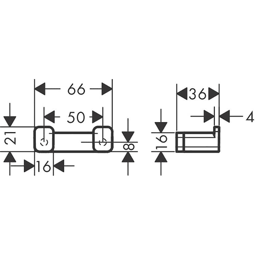 Handdukskrok Hansgrohe AddStoris 41755