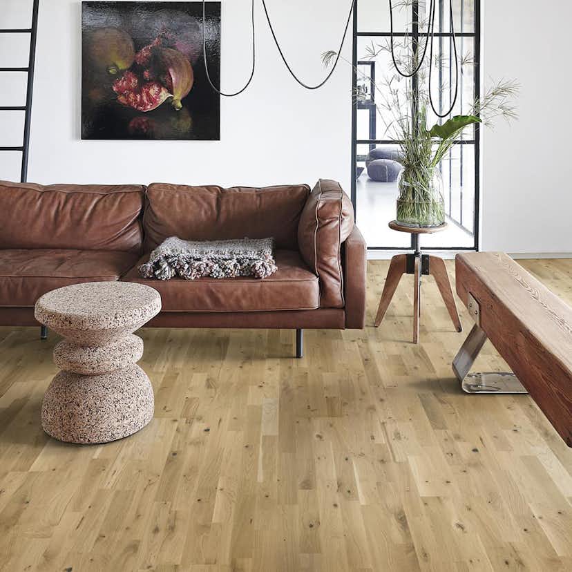 Parkettgolv Kährs Beyond Retro Urban Brown Ultramatt Lack Ek 3-Stav