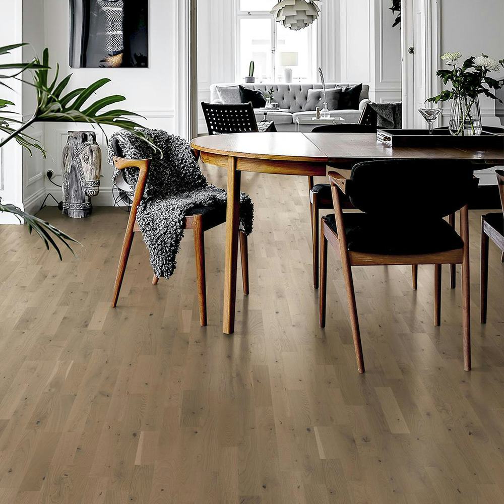 Parkettgolv Kährs Beyond Retro Frozen Hazelnut Ultramatt Lack Ek 3-Stav