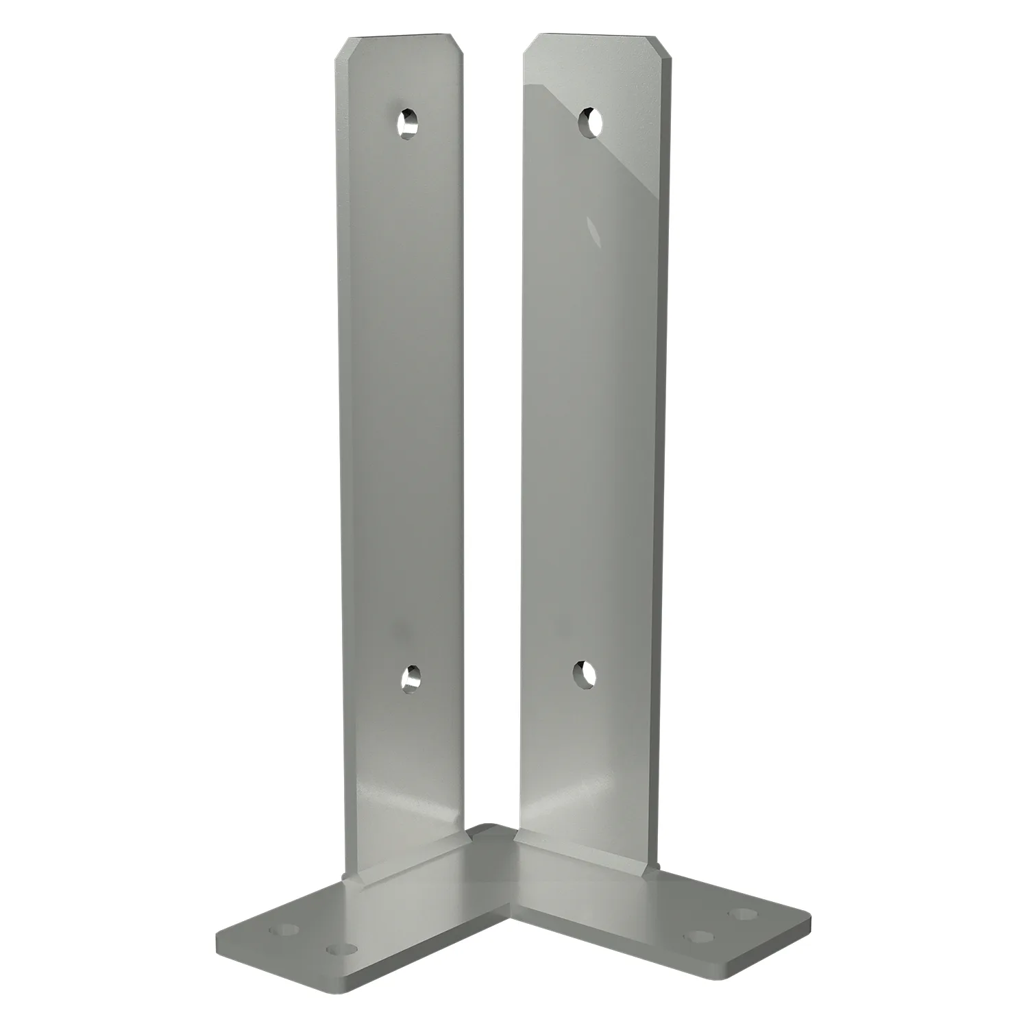 Hörna PLUS stolparfot för fundament För stolpar 9x9 cm - höjd 30 cm