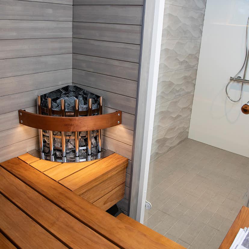 Bastuaggregat Harvia Glow Corner TRC70XE