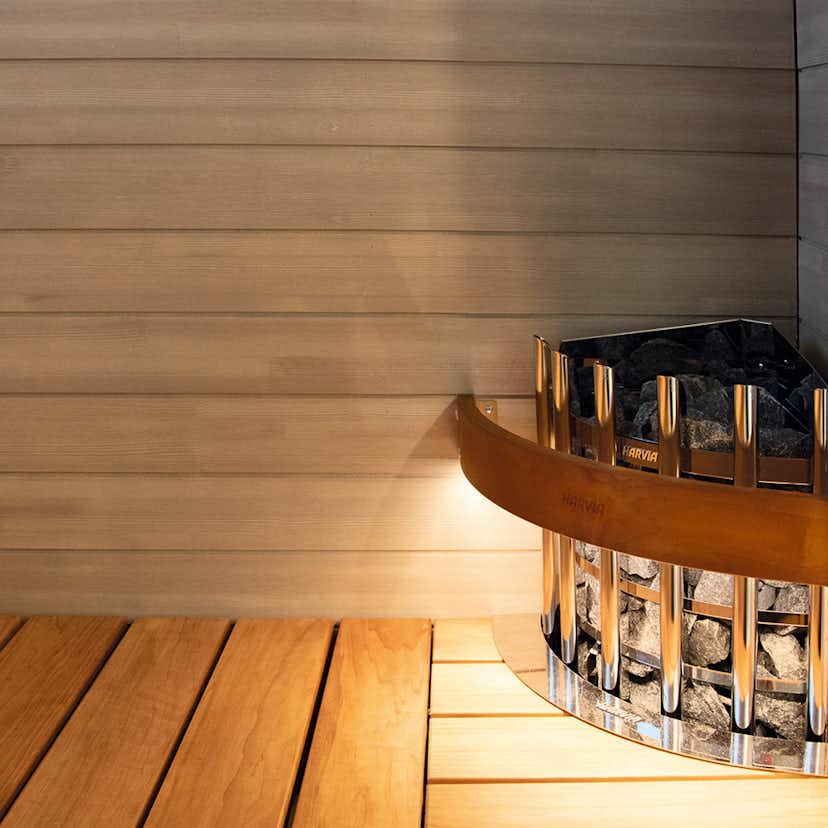 Bastuaggregat Harvia Glow Corner TRC90XE