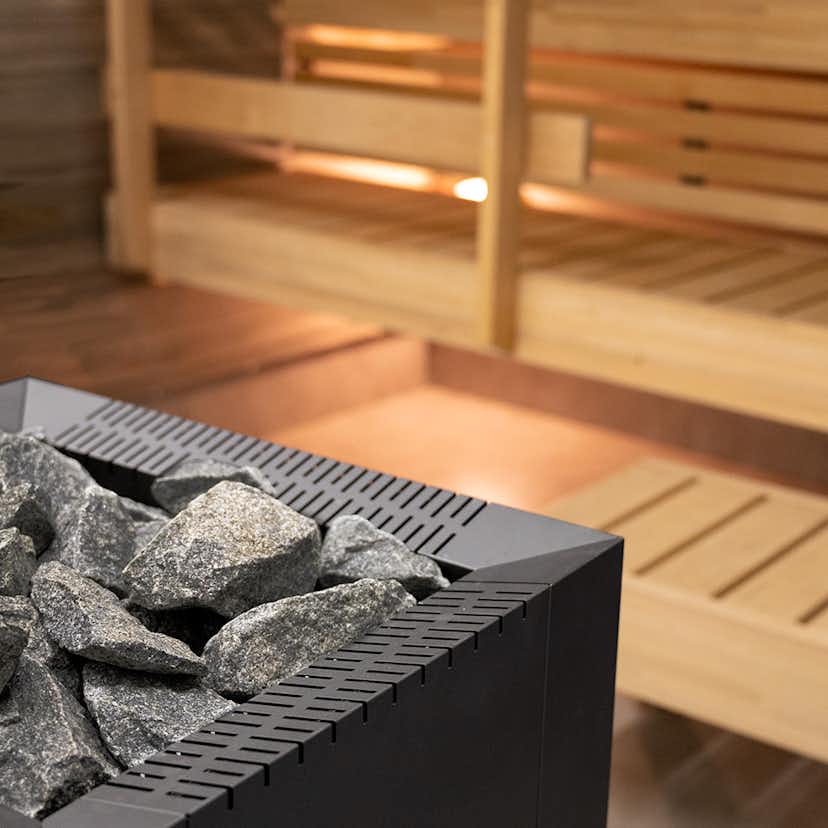 Vedeldad bastuugn Harvia Linear 22 GreenFlame