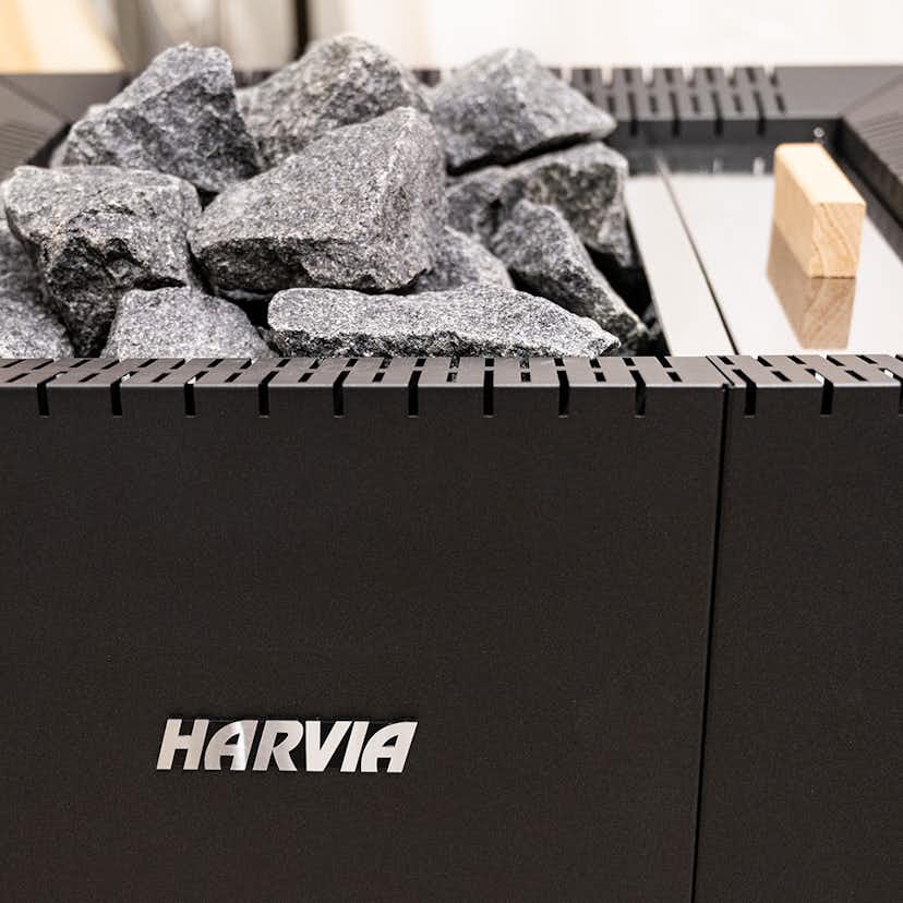 Vedeldad bastuugn Harvia Linear 22 GreenFlame RS