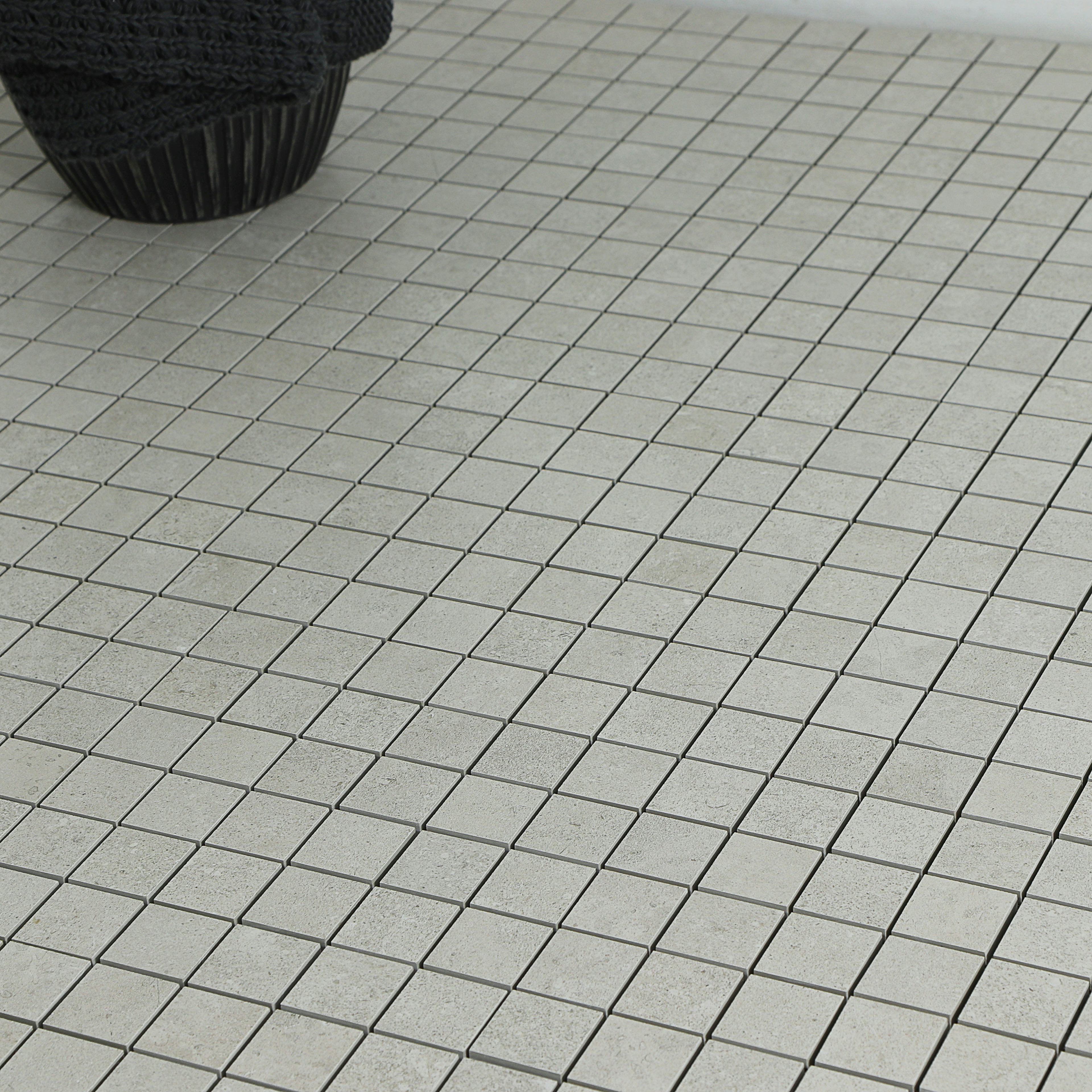 Mosaik Tenfors Belfast Marfil 5x5 cm