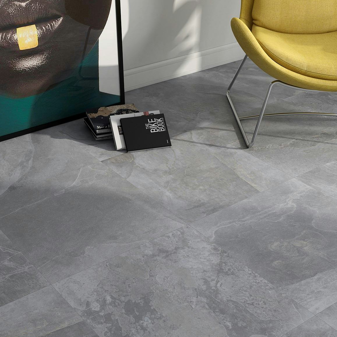 Klinker Tenfors Makai Gris Marmor Matt 30x60 cm