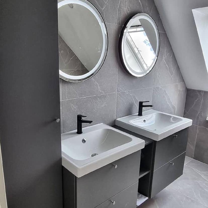 Klinker Tenfors Makai Gris Marmor Matt 60x60 cm