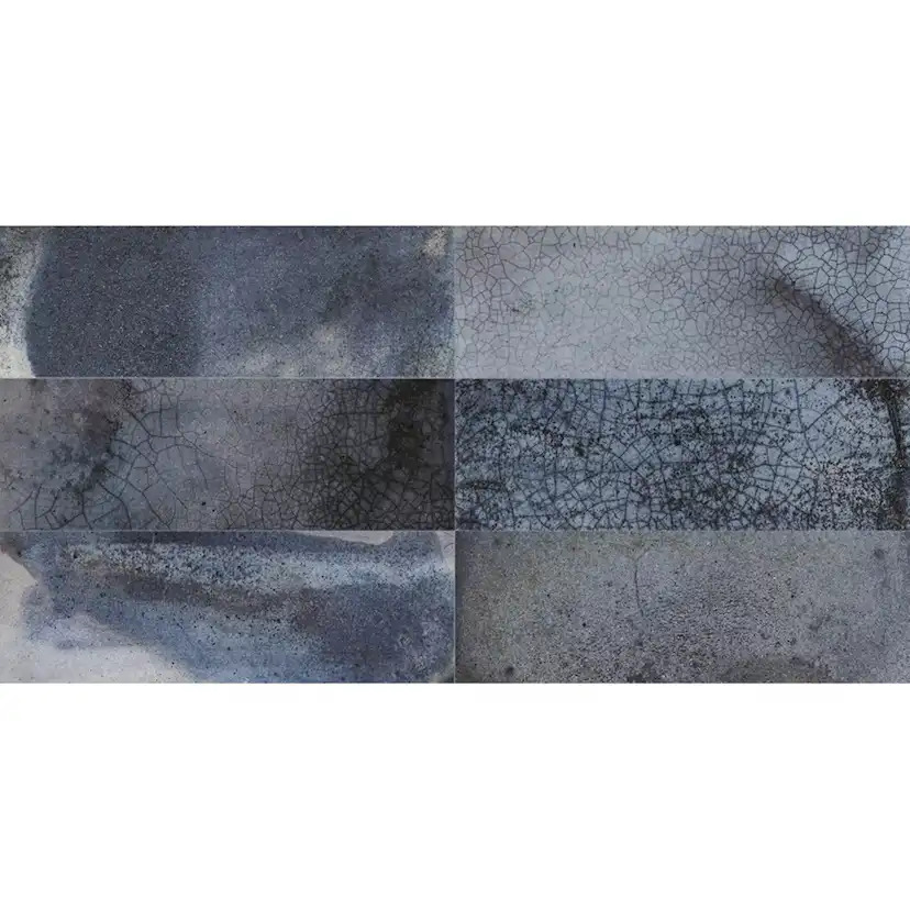 Kakel Tenfors FS Raku Blue 20x40 cm