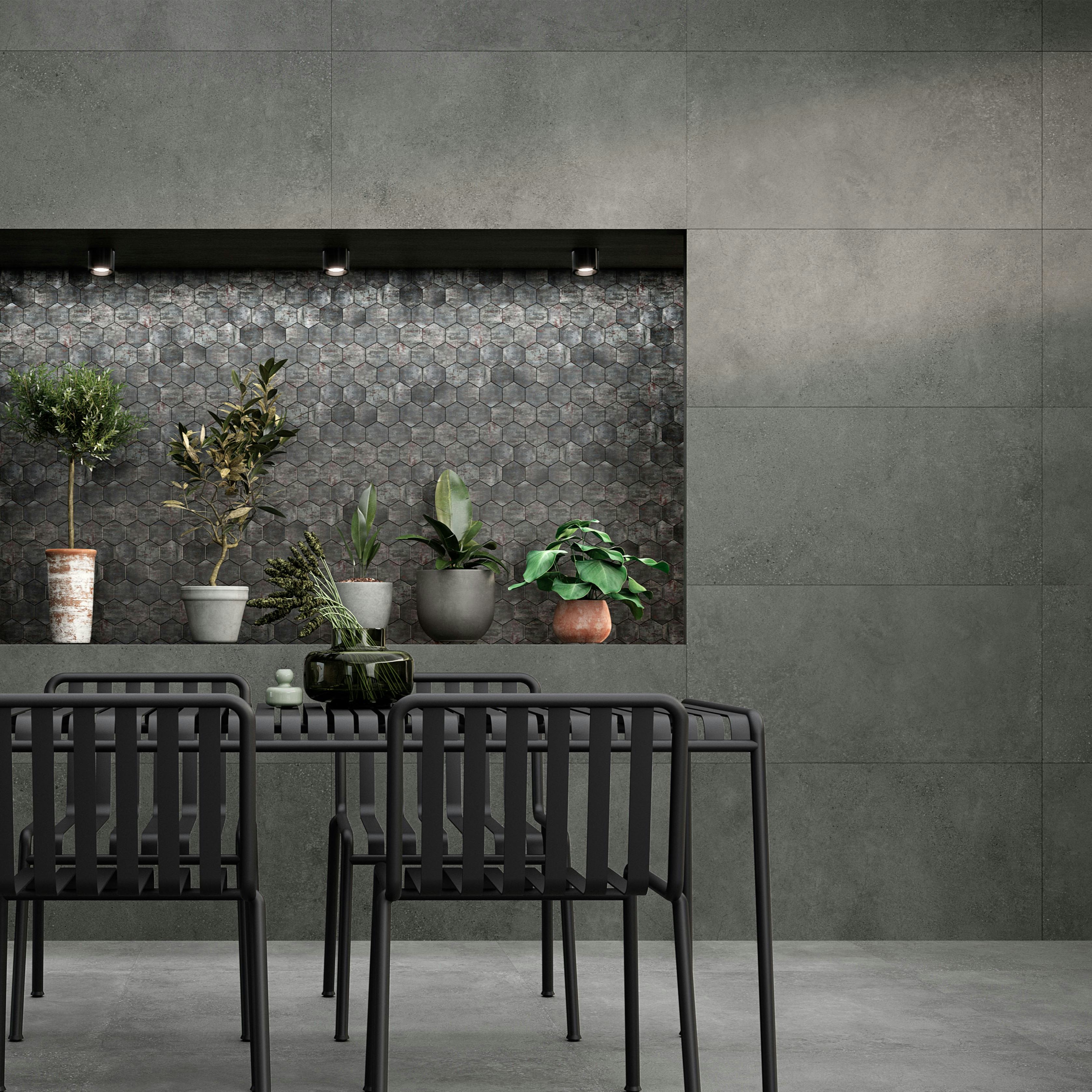 Klinker Tenfors Intergra Graphite 60x60 cm