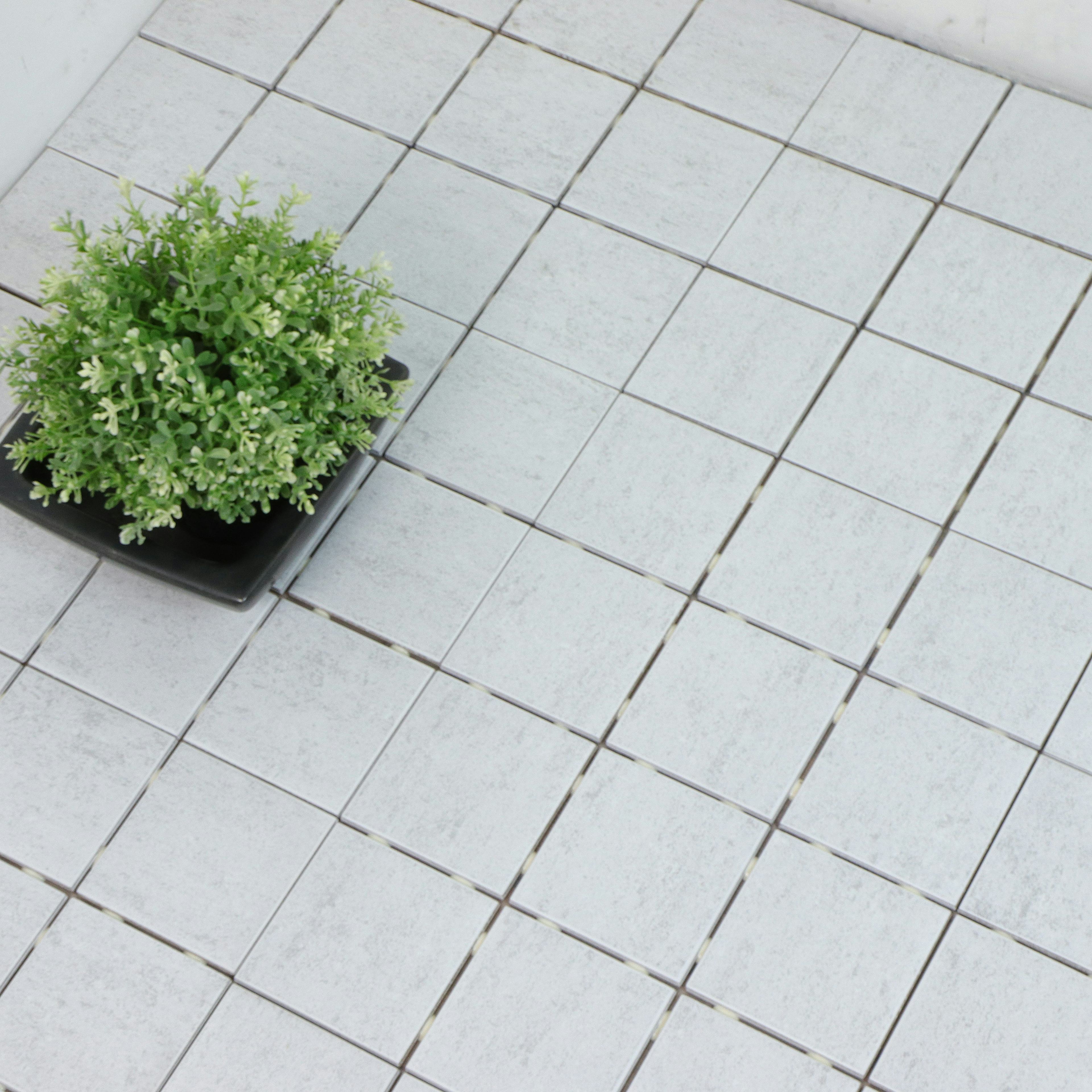 Klinker Tenfors Vegas Vit Matt 10x10