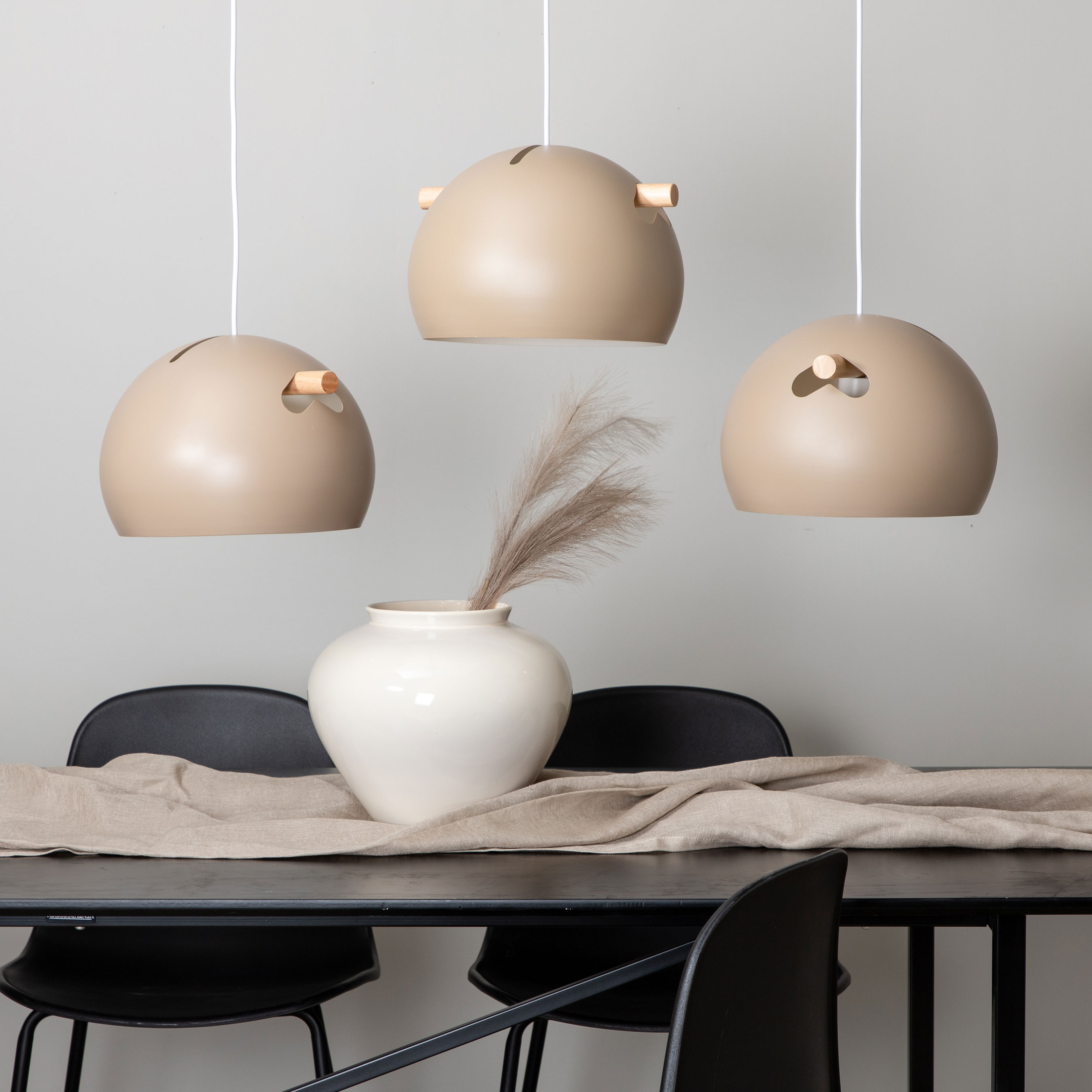 Taklampa Venture Home Todd Beige 3L